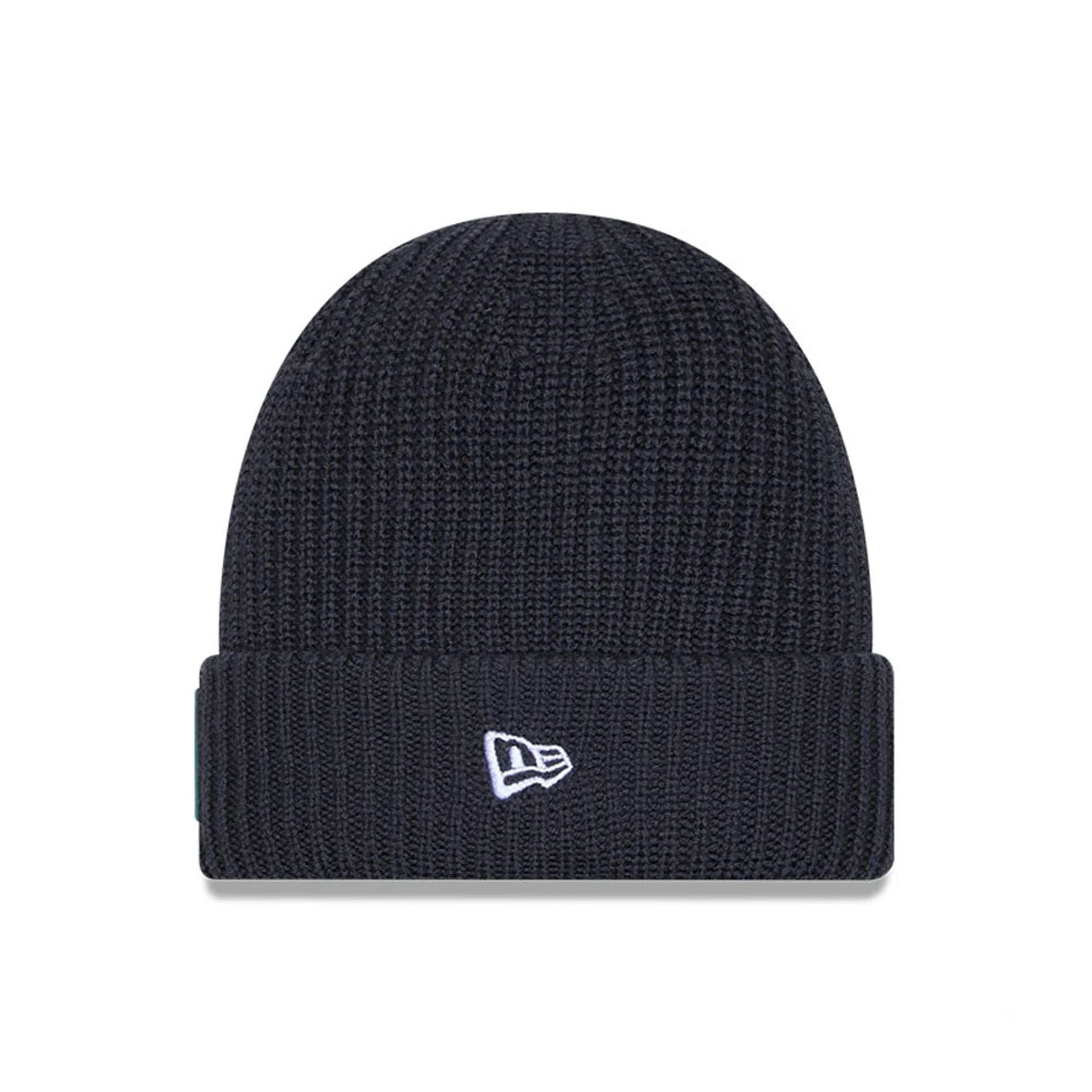 This is a Philadelphia Eagles NFL Sideline 2025 Charcoal Cuff Knit Beanie Hat 2