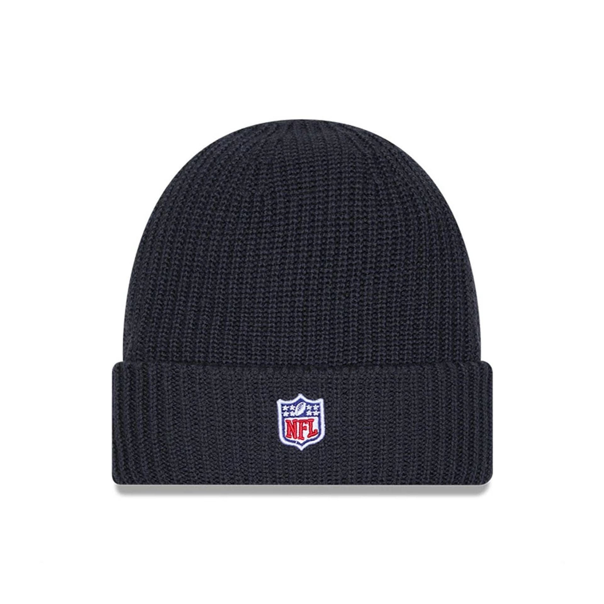 This is a Green Bay Packers NFL Sideline Charcoal Cuff knit Beanie Hat 2
