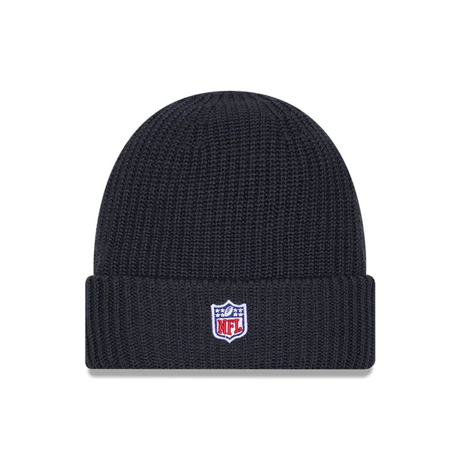 This is a Green Bay Packers NFL Sideline Charcoal Cuff knit Beanie Hat 2