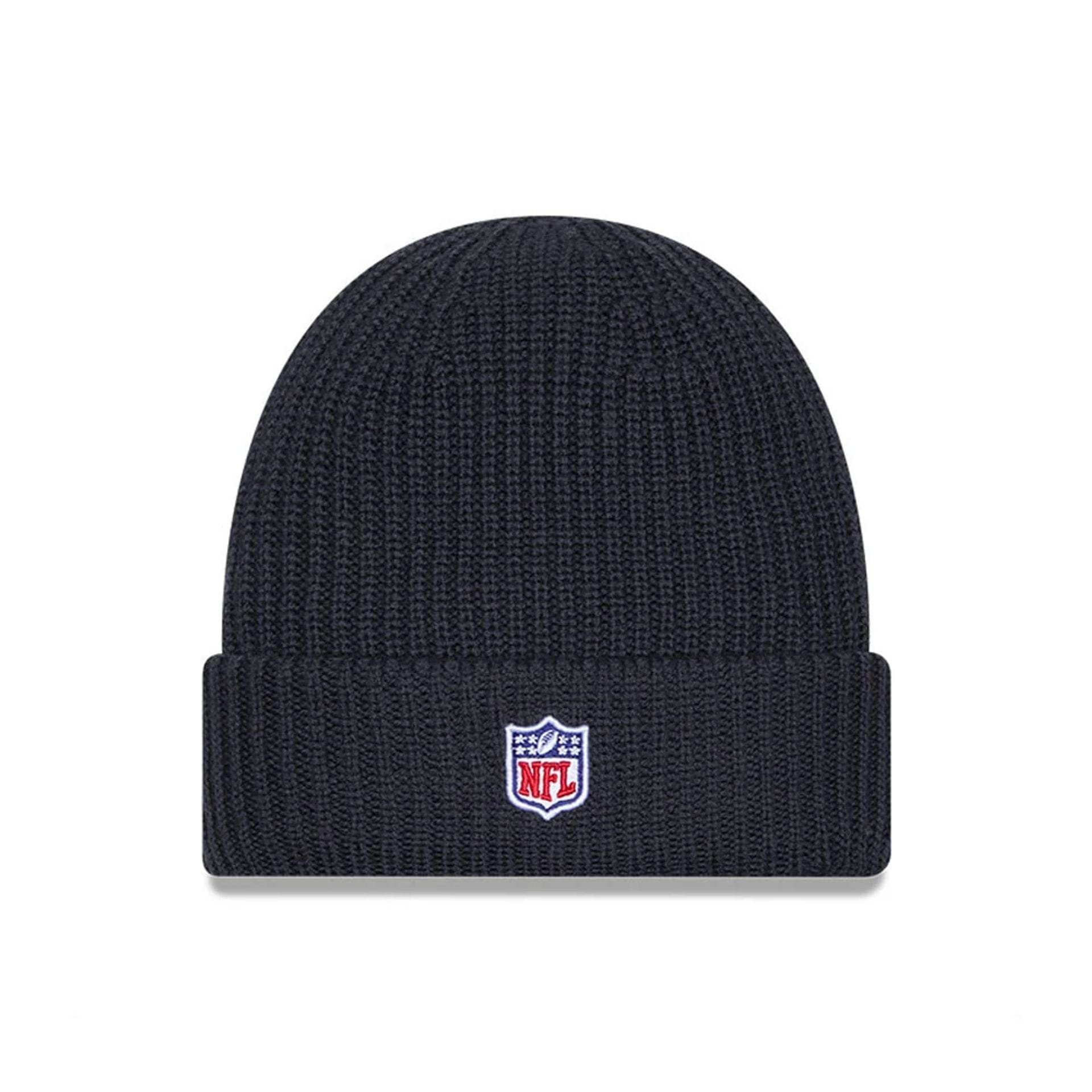 This is a San Francisco 49ers NFL Sideline Charcoal Cuff knit Beanie Hat 2