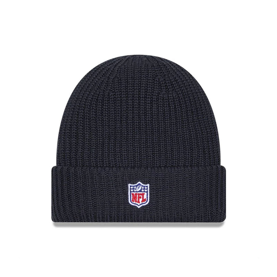 This is a San Francisco 49ers NFL Sideline Charcoal Cuff knit Beanie Hat 2