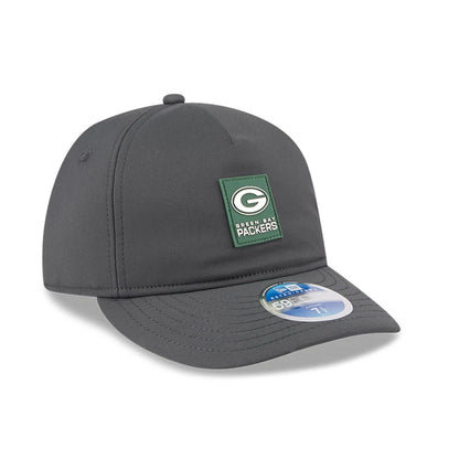 This is a Green Bay Packers NFL Sideline Charcoal Retro Crown 59FIFTY Fitted Cap 4