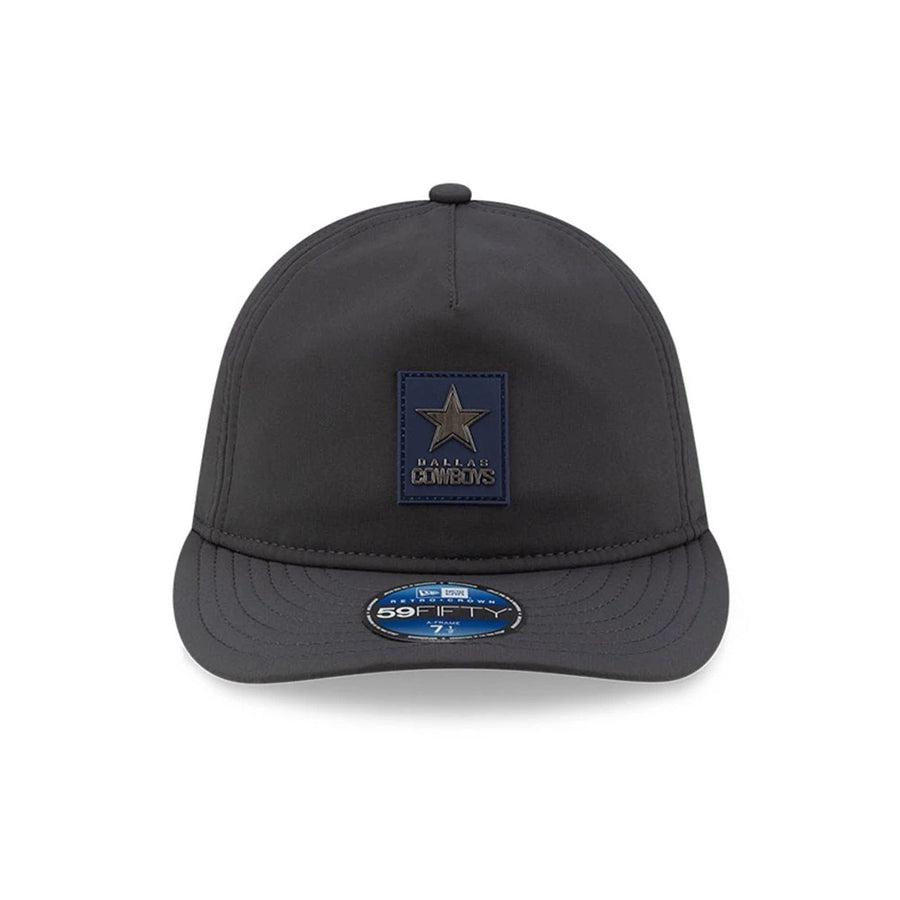 This is a Dallas Cowboys NFL Sideline Charcoal Retro Crown 59FIFTY Fitted Cap 3