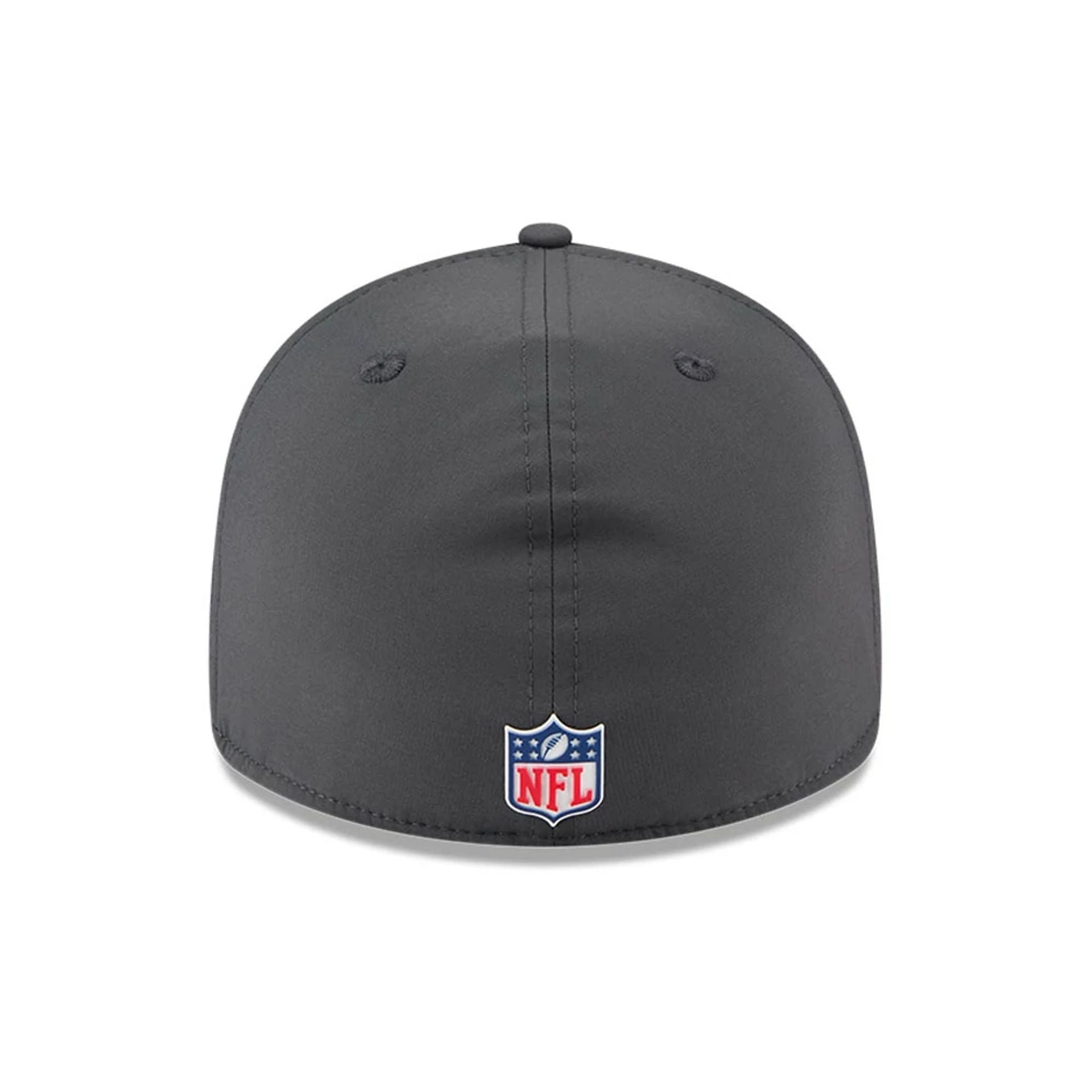 This is a Seattle Seahawks NFL Sideline Charcoal Retro Crown 59FIFTY Fitted Cap 7