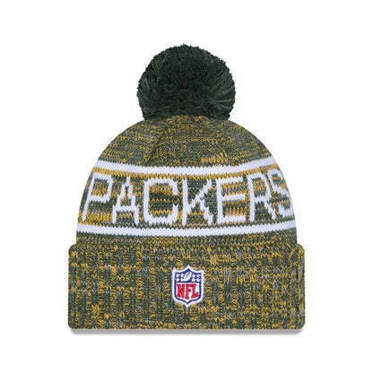 NFL Sideline 2025 Green Bay Packers Dark Green Sport Knit Beanie