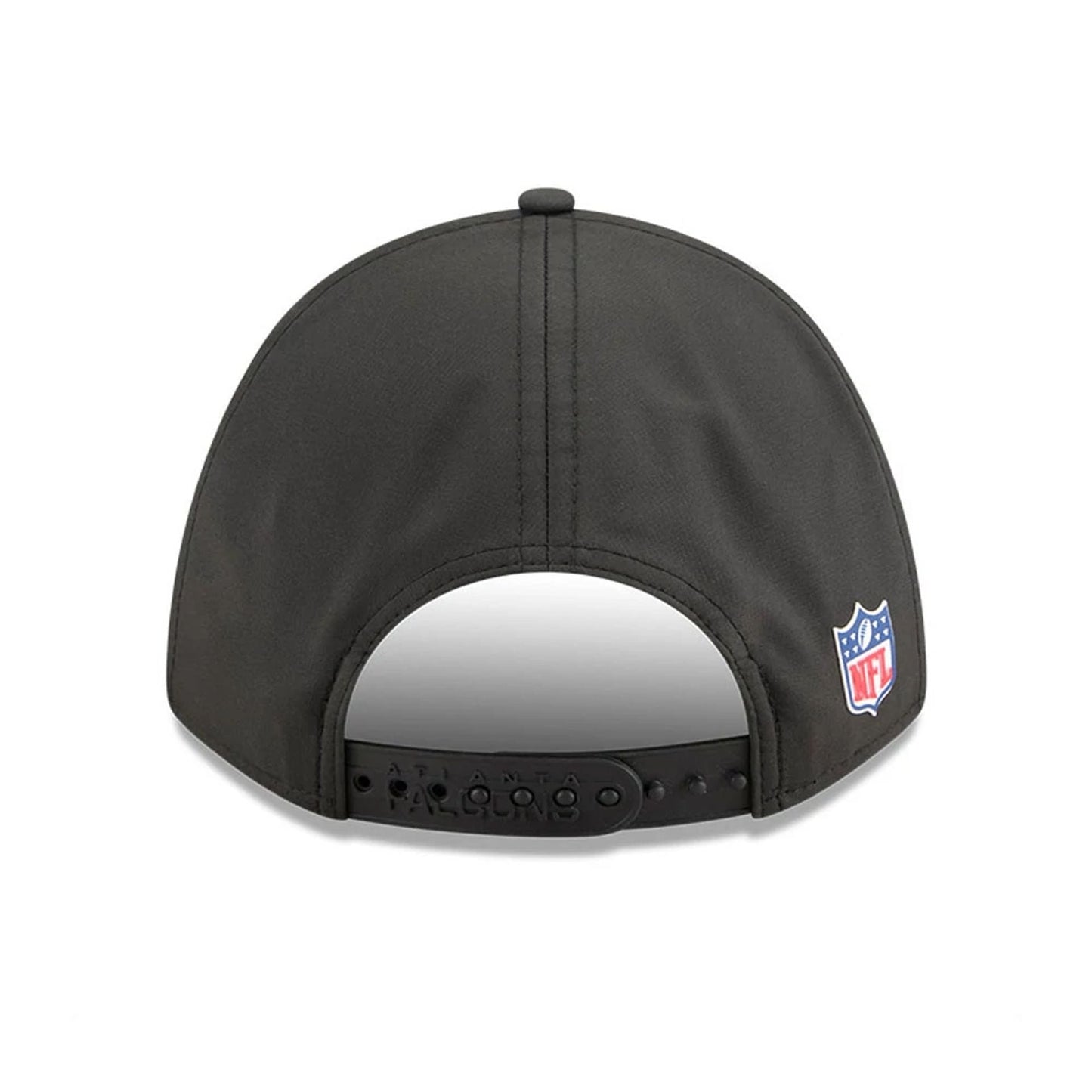 This is a Atlanta Falcons NFL Sideline 2025 Black 9FORTY M-Crown Adjustable Cap 7