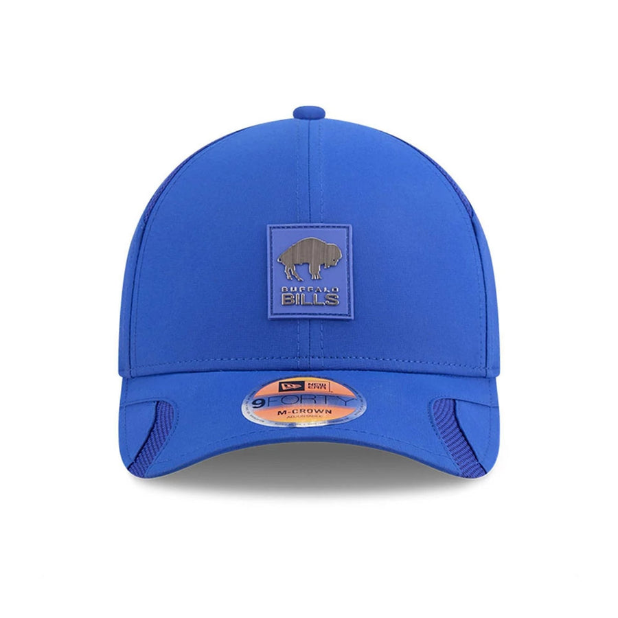 This is a Buffalo Bills NFL Sideline 2025 Blue 9FORTY M-Crown Adjustable Cap 3