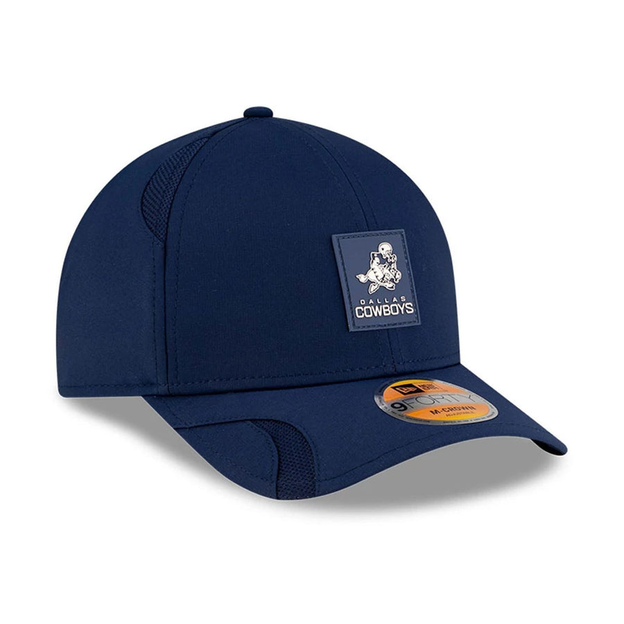 This is a Dallas Cowboys NFL Sideline 2025 Dark Blue 9FORTY M-Crown Adjustable Cap 4
