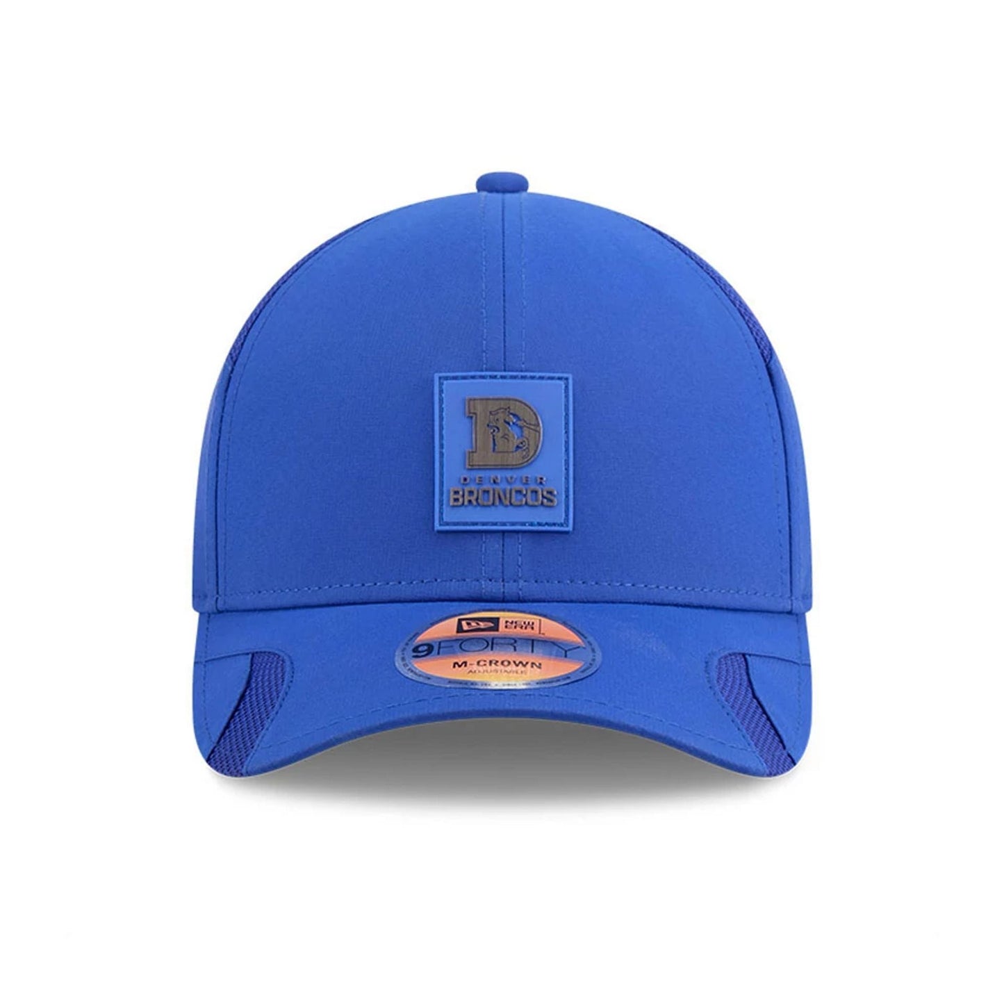 This is a Denver Broncos NFL Sideline 2025 Blue 9FORTY M-Crown Adjustable Cap 3
