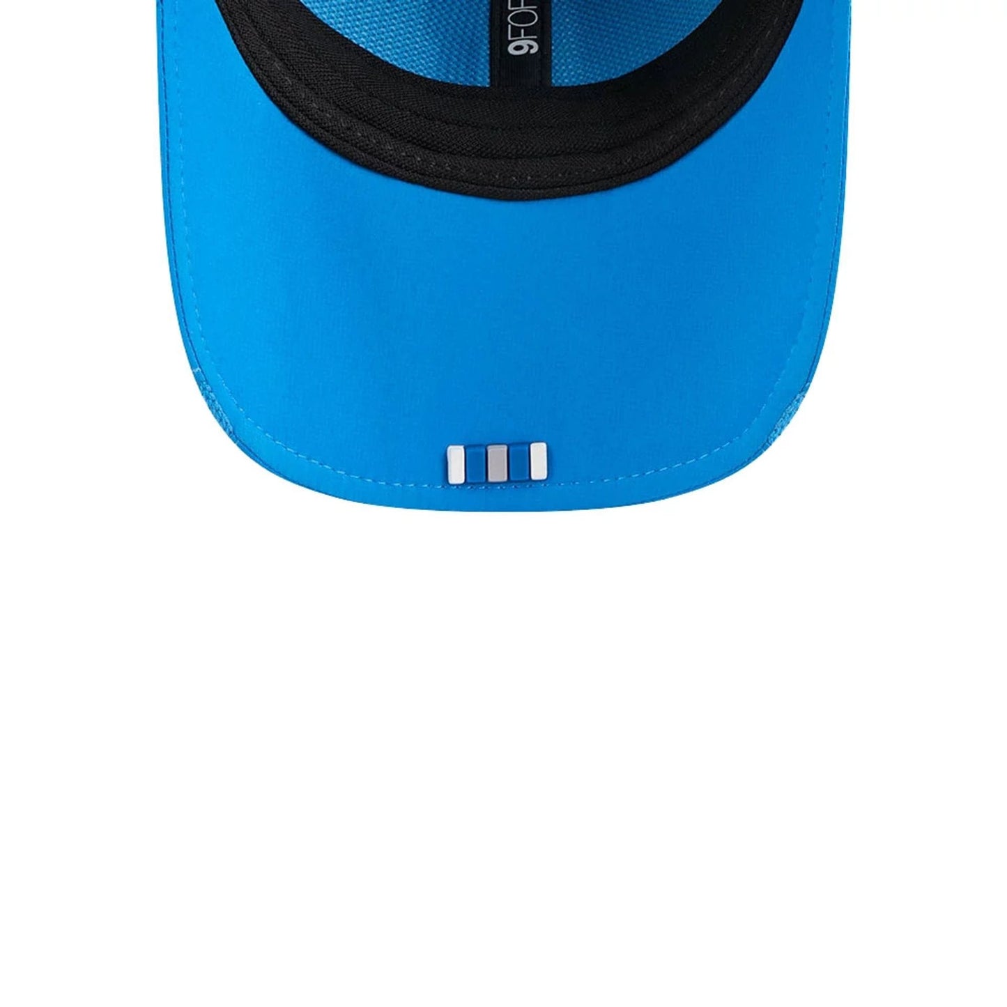 This is a Detroit Lions NFL Sideline 2025 Blue 9FORTY M-Crown Adjustable Cap 2