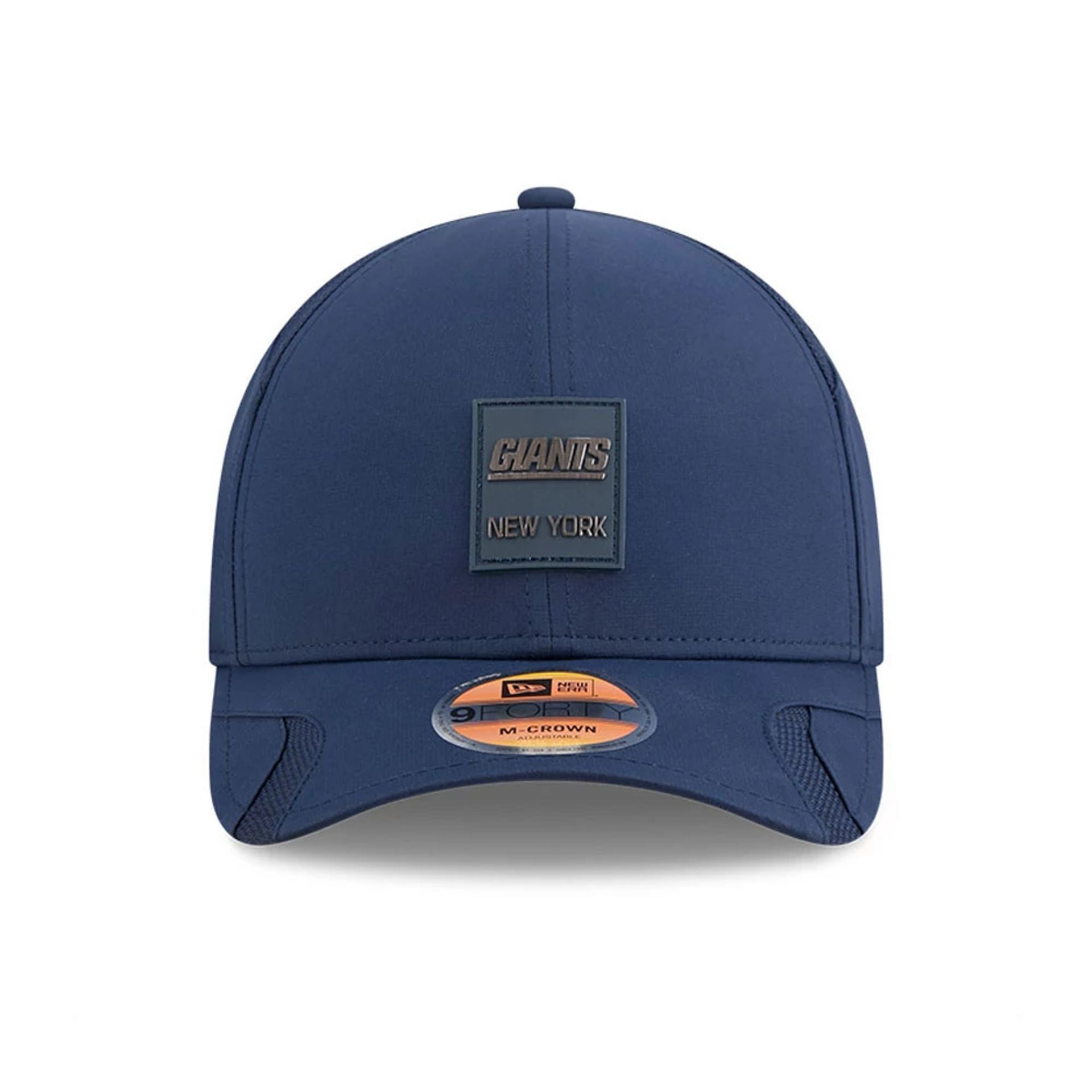 This is a New York Giants NFL Sideline 2025 Dark Blue 9FORTY M-Crown Adjustable Cap 3
