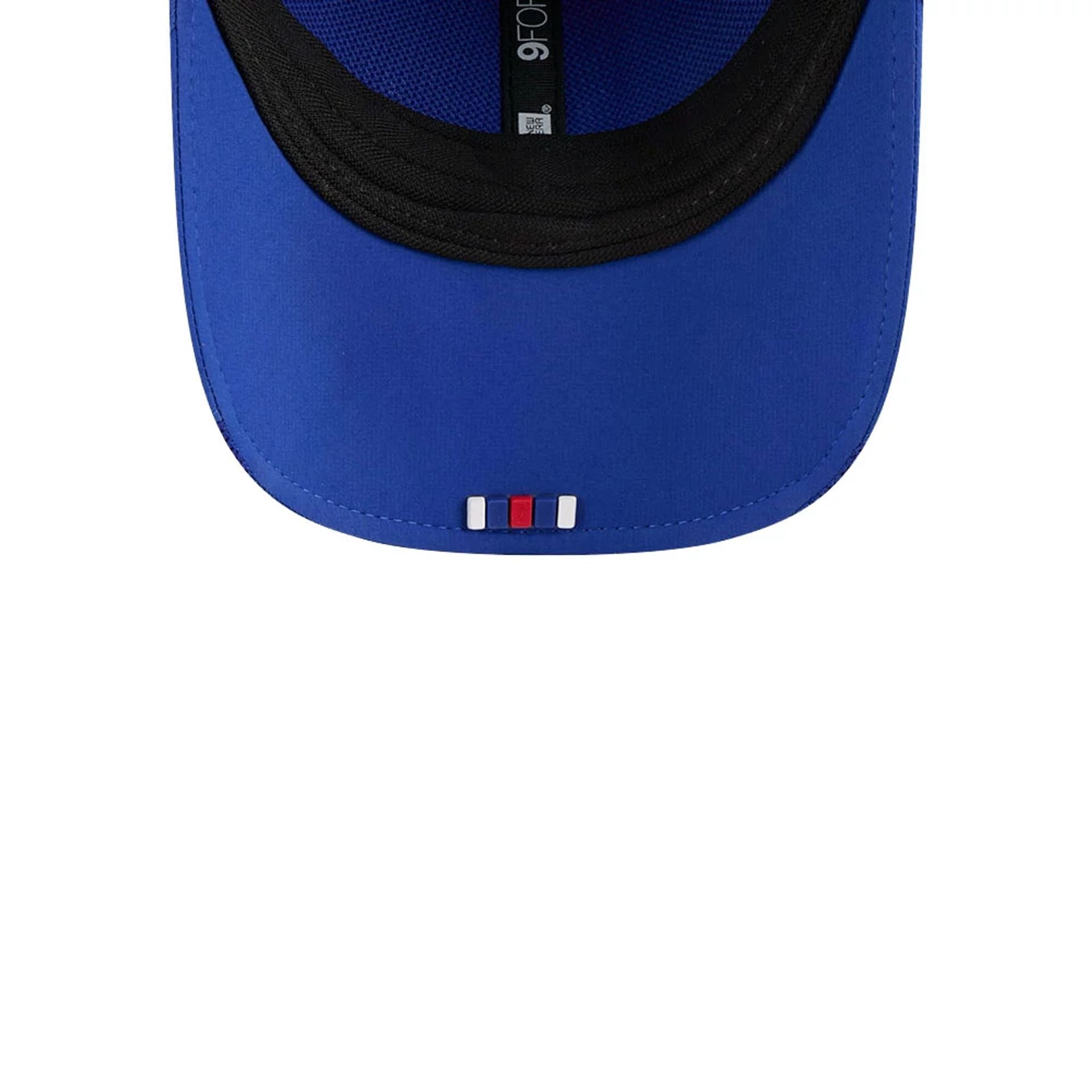 This is a Buffalo Bills NFL Sideline 2025 Blue 9FORTY M-Crown Adjustable Cap 2