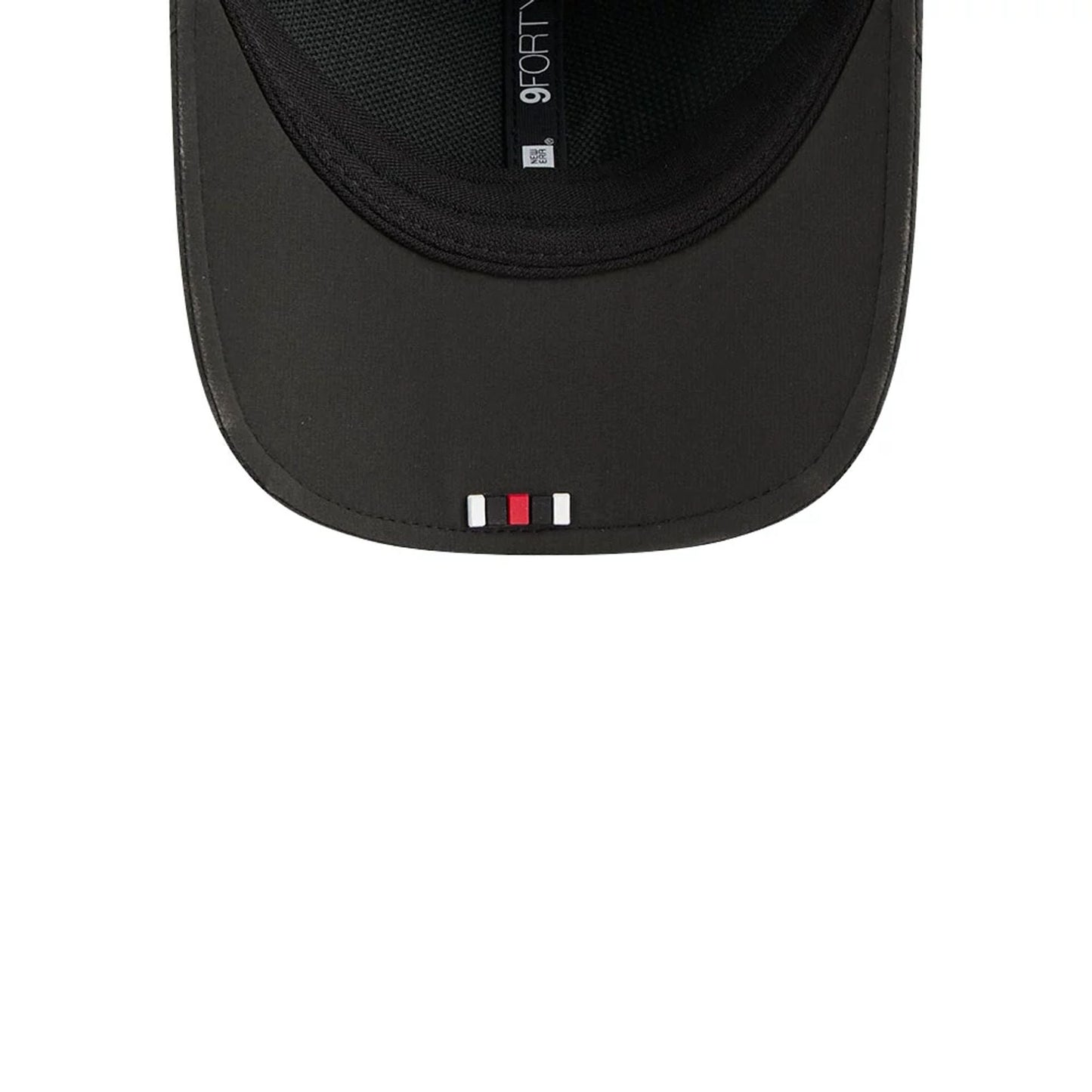 This is a Atlanta Falcons NFL Sideline 2025 Black 9FORTY M-Crown Adjustable Cap 2