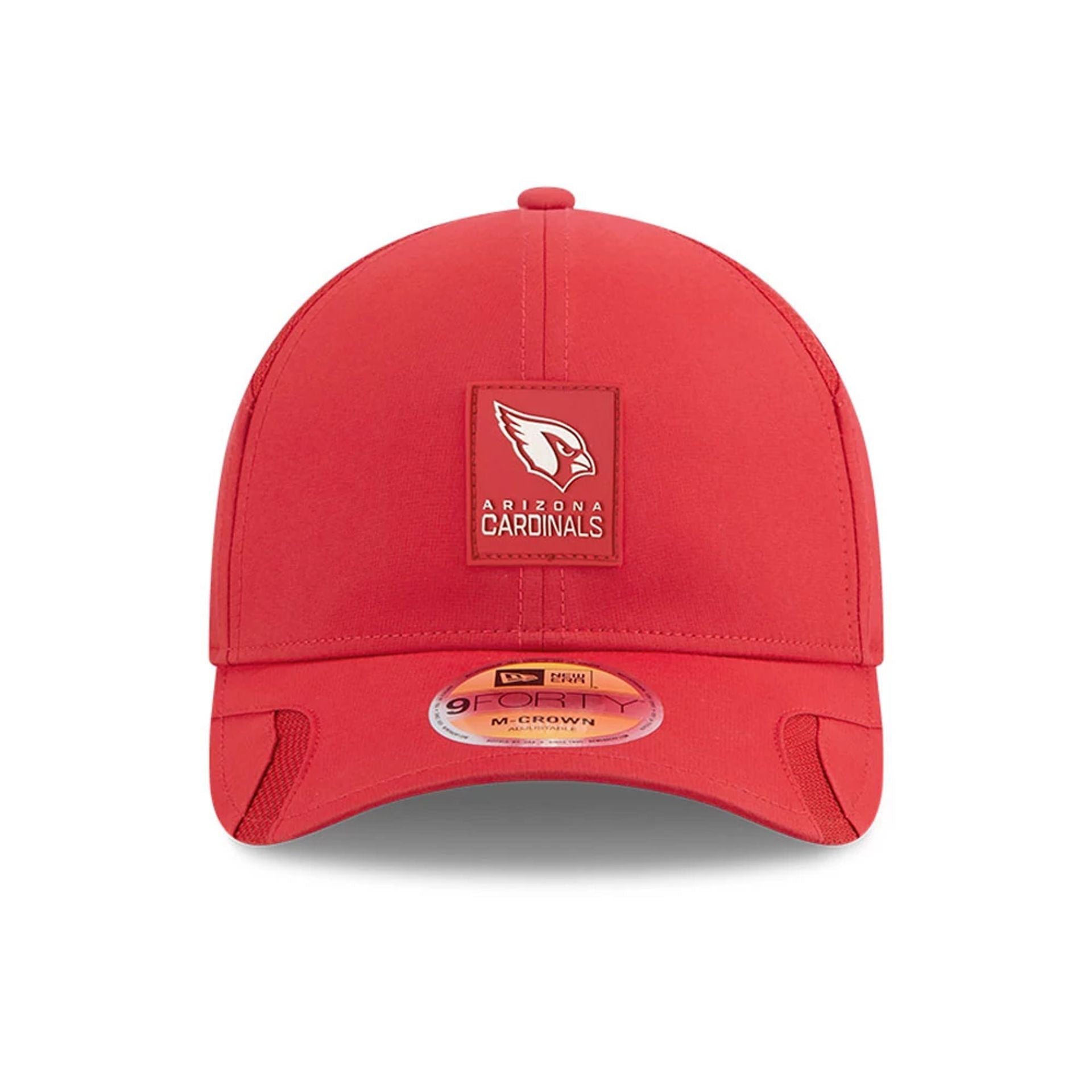 This is a Arizona Cardinals NFL Sideline 2025 Dark Red 9FORTY M-Crown Adjustable Cap 3