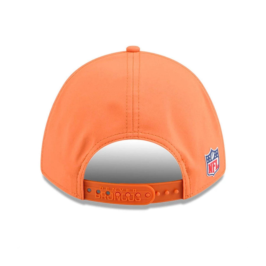 This is a Denver Broncos NFL Sideline 2025 Orange 9FORTY M-Crown Adjustable Cap 7