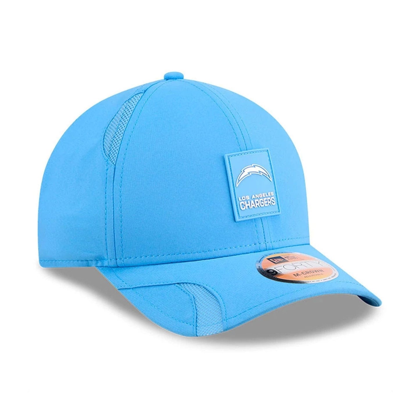 This is a LA Chargers NFL Sideline 2025 Blue 9FORTY M-Crown Adjustable Cap 4