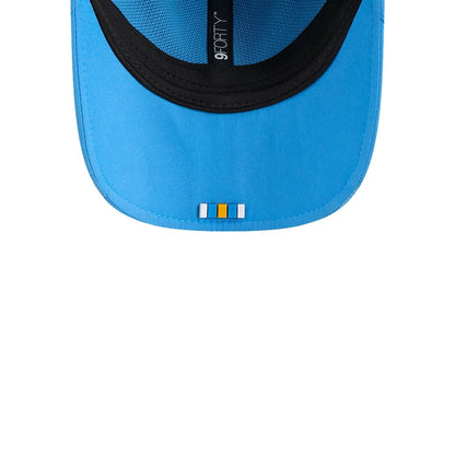 This is a LA Chargers NFL Sideline 2025 Blue 9FORTY M-Crown Adjustable Cap 2