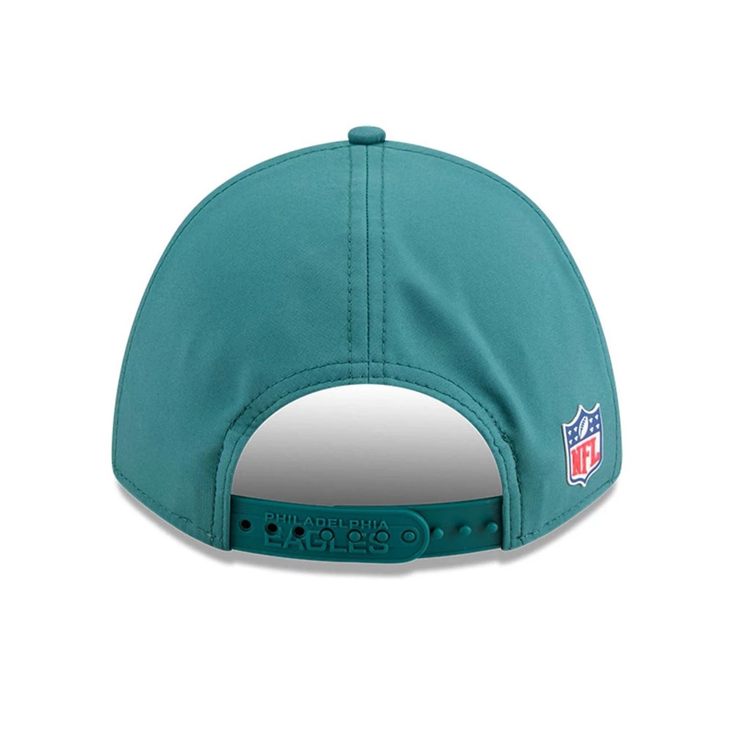This is a Philadelphia Eagles NFL Sideline 2025 Dark Green 9FORTY M-Crown Adjustable Cap 7