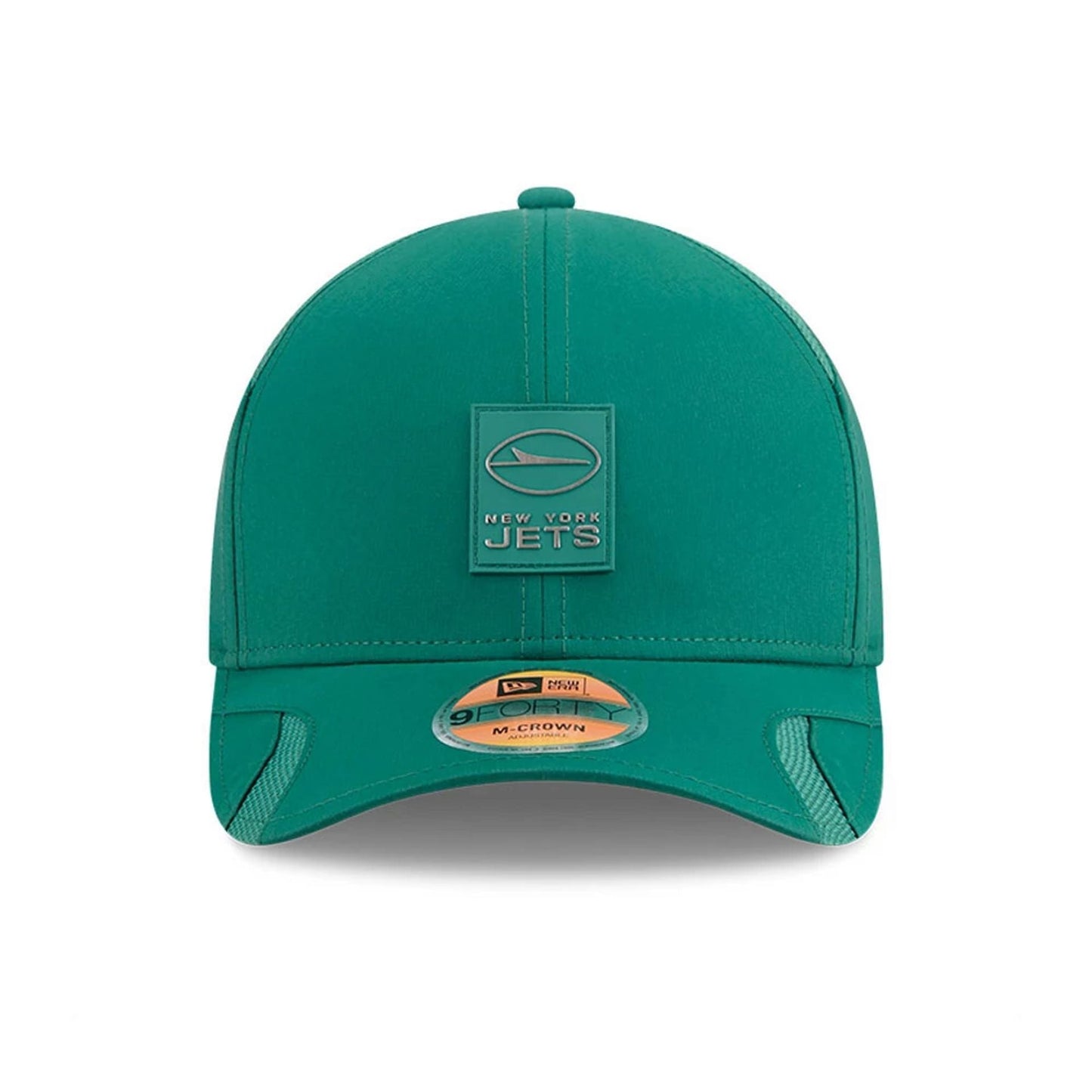 This is a New York Jets NFL Sideline 2025 Green 9FORTY M-Crown Adjustable Cap 3