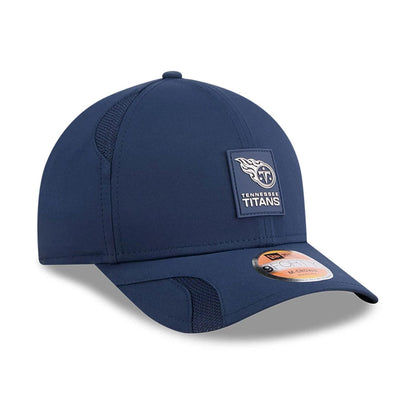 This is a Tennessee Titans NFL Sideline 2025 Dark Blue 9FORTY M-Crown Adjustable Cap 4