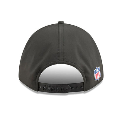 This is a Cincinnati Bengals NFL Sideline 2025 Black 9FORTY M-Crown Adjustable Cap 7