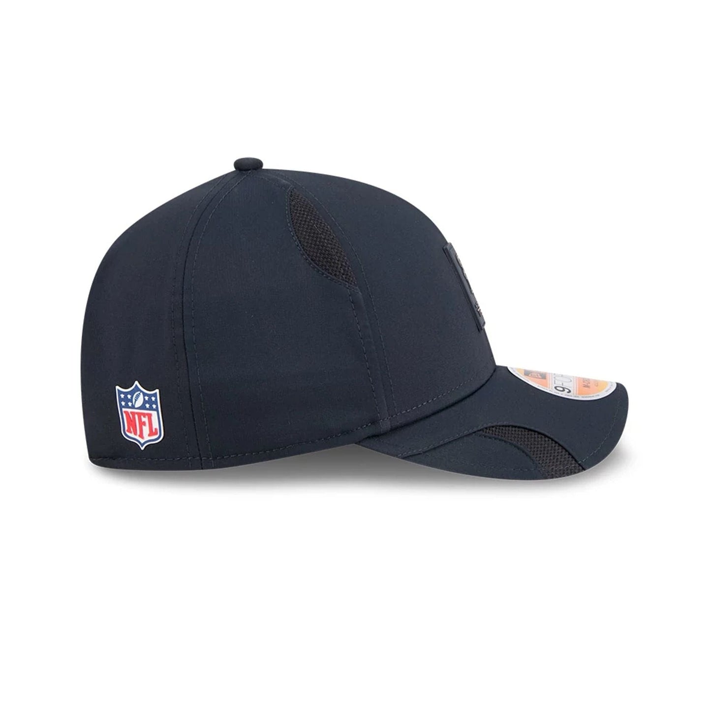 This is a Houston Texans NFL Sideline 2025 Navy 9FORTY M-Crown Adjustable Cap 5