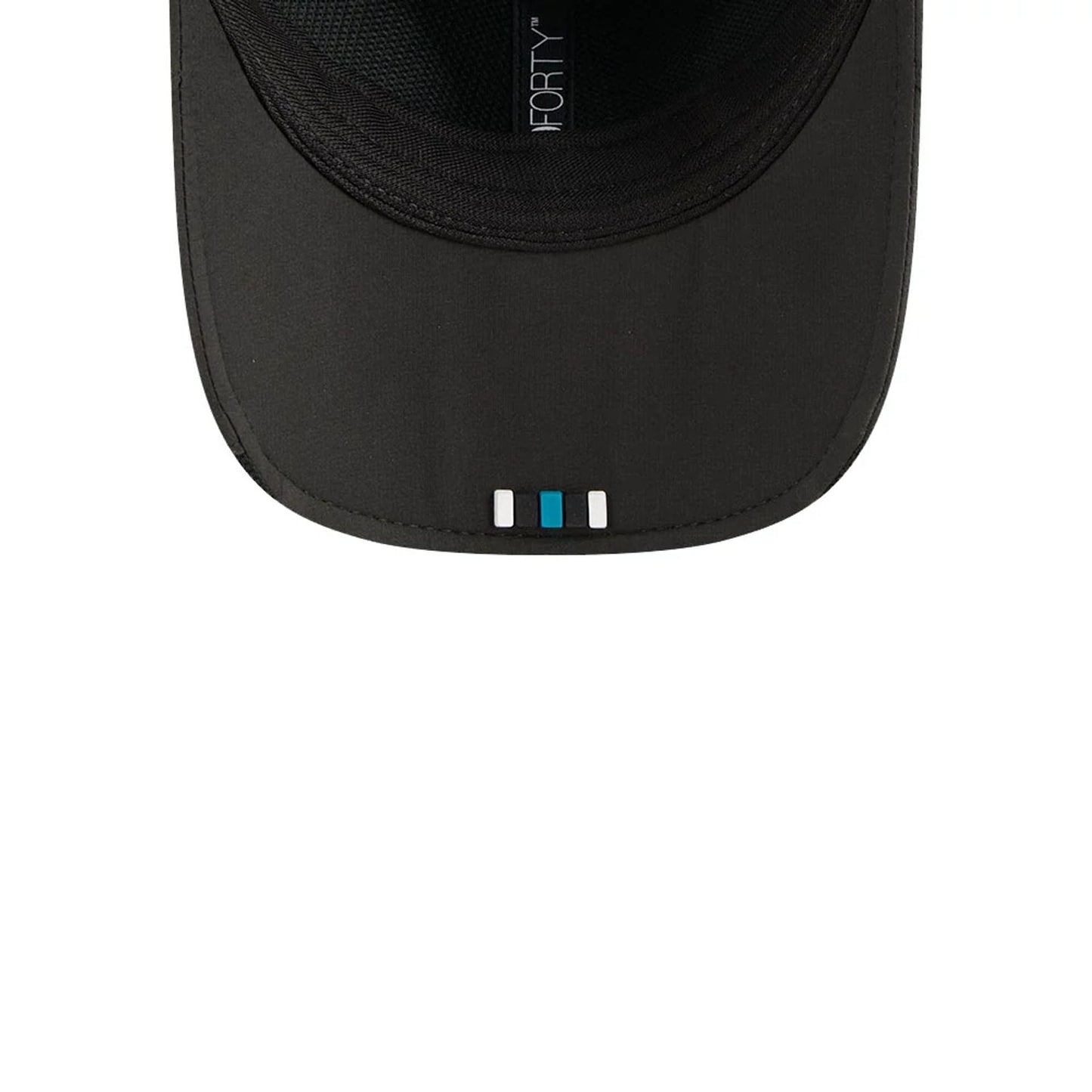 This is a Jacksonville Jaguars NFL Sideline 2025 Black 9FORTY M-Crown Adjustable Cap 2