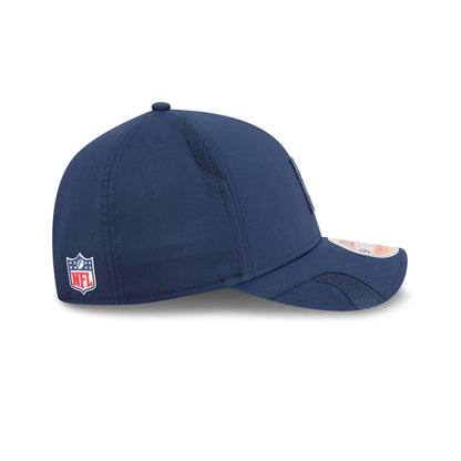 This is a Denver Broncos NFL Sideline 2025 Dark Blue 9FORTY M-Crown Adjustable Cap 5