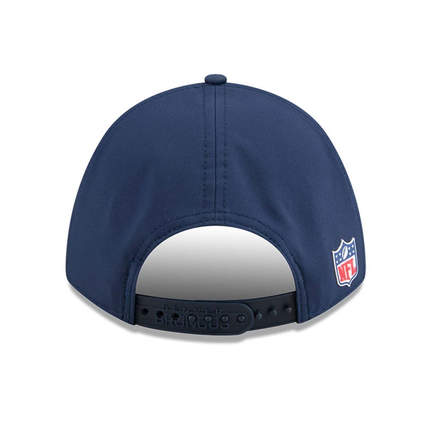 This is a Denver Broncos NFL Sideline 2025 Dark Blue 9FORTY M-Crown Adjustable Cap 7