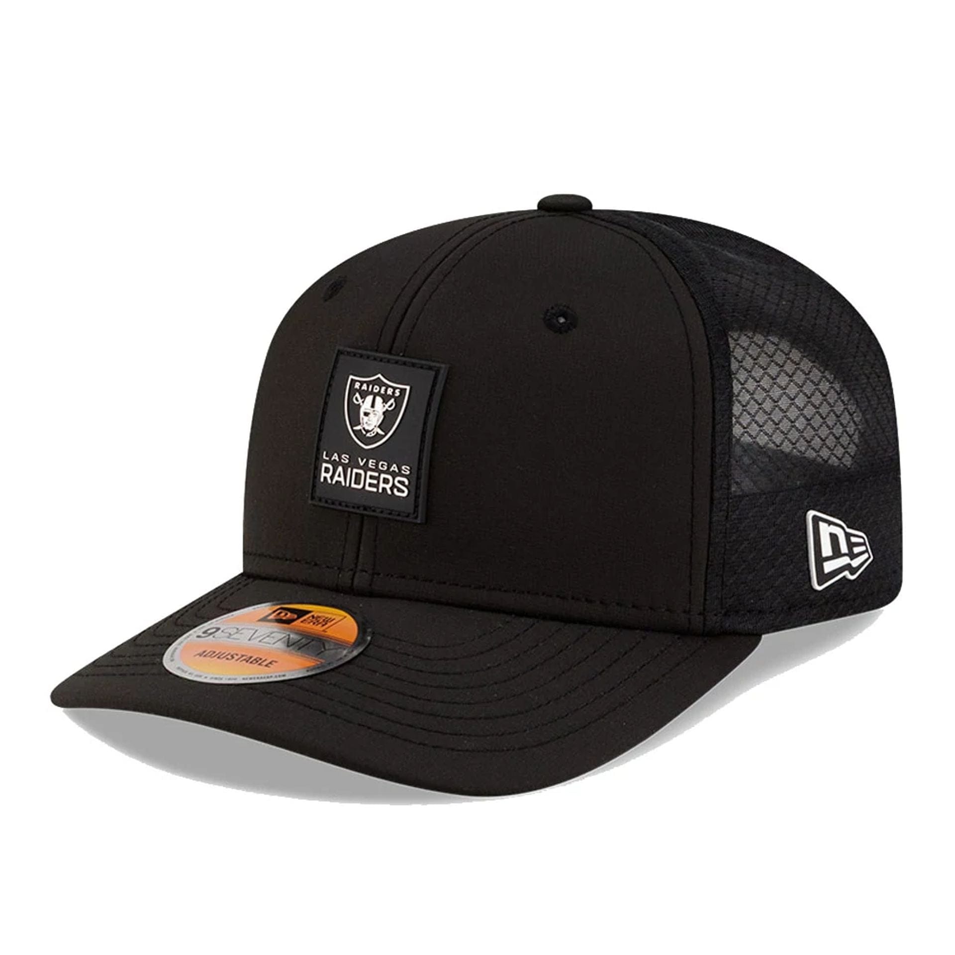 NFL Sideline 2025 Las Vegas Raiders Black 9SEVENTY Trucker