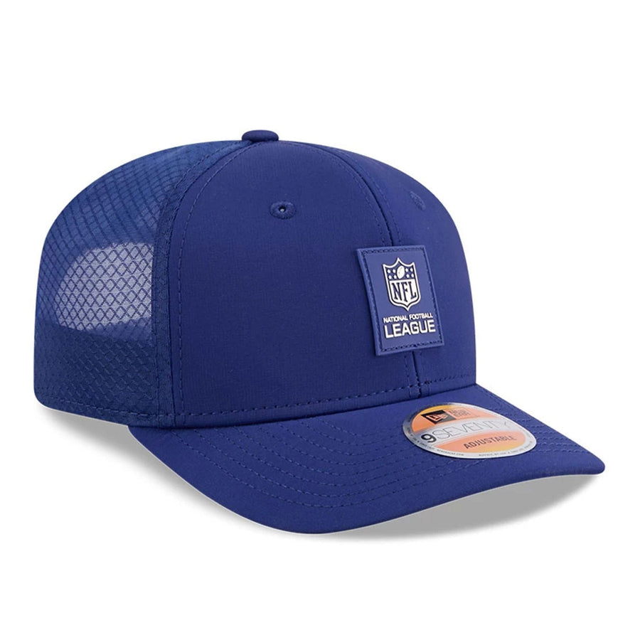 NFL Sideline 2025 NFL Official Logo Blue 9SEVENTY Trucker Stretch