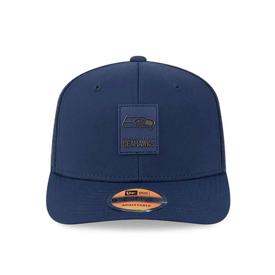 NFL Sideline 2025 Seattle Seahawks Dark Blue 9SEVENTY Trucker