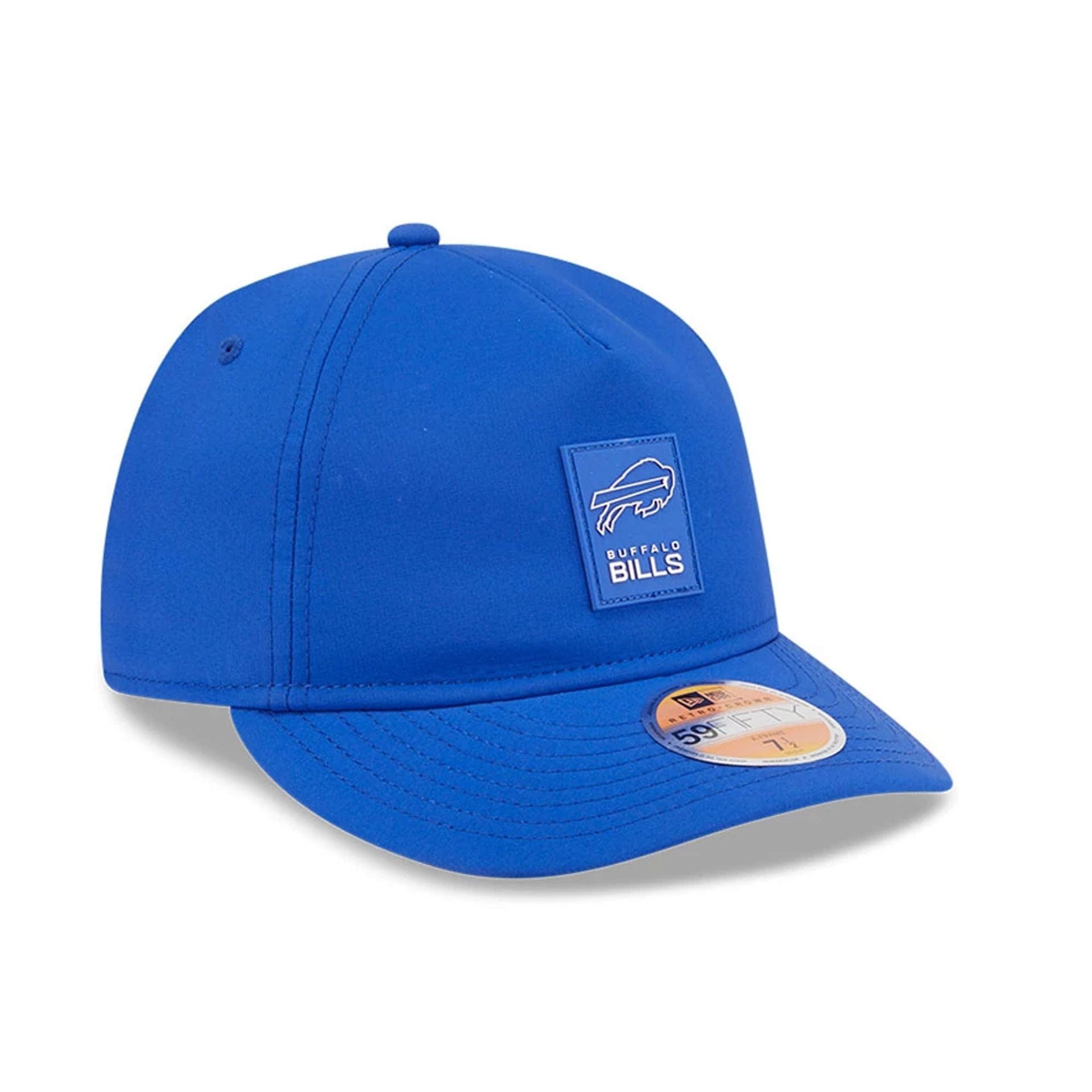 This is a Buffalo Bills NFL Sideline 2025 Blue Retro Crown 59FIFTY Fitted Cap 3