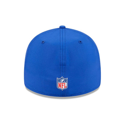 This is a Buffalo Bills NFL Sideline 2025 Blue Retro Crown 59FIFTY Fitted Cap 4