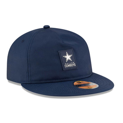 This is a Dallas Cowboys NFL Sideline 2025 Dark Blue Retro Crown 59FIFTY Fitted Cap 3