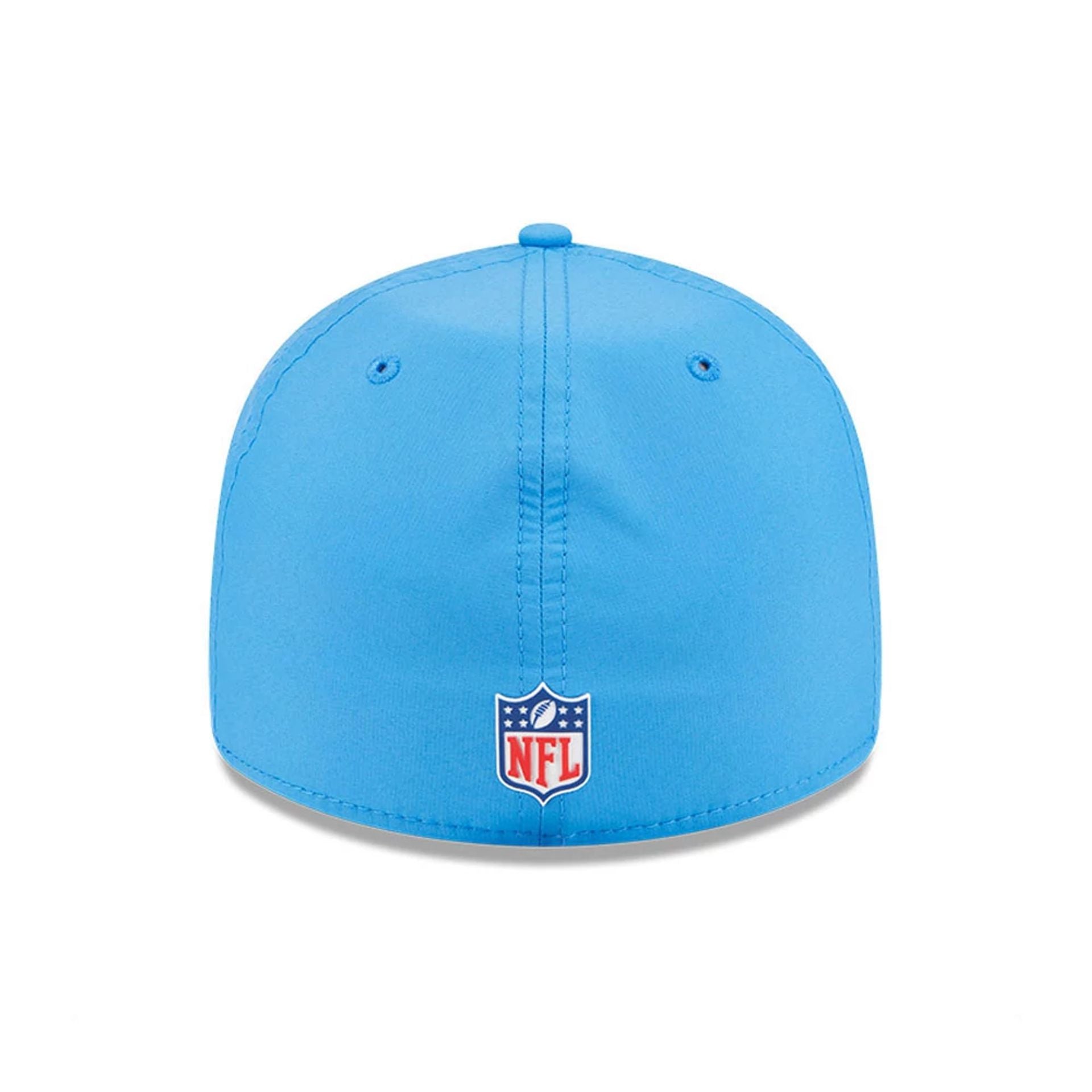 This is a LA Chargers NFL Sideline 2025 Blue Retro Crown 59FIFTY Fitted Cap 6