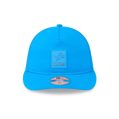 This is a Detroit Lions NFL Sideline 2025 Blue Retro Crown 59FIFTY Fitted Cap 2