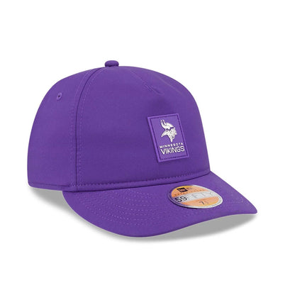 This is a Minnesota Vikings NFL Sideline 2025 Purple Retro Crown 59FIFTY Fitted Cap 3