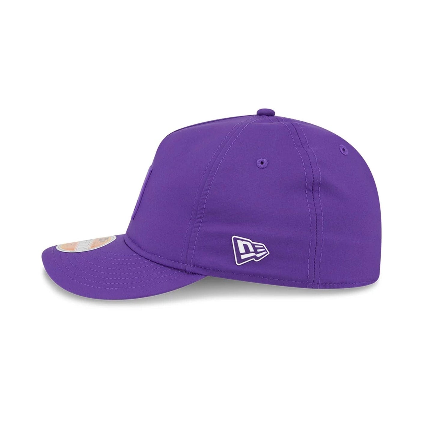 This is a Minnesota Vikings NFL Sideline 2025 Purple Retro Crown 59FIFTY Fitted Cap 4