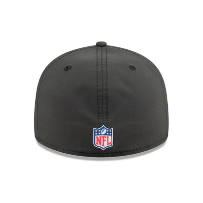 This is a Pittsburgh Steelers NFL Sideline 2025 Black Retro Crown 59FIFTY Fitted Cap 4