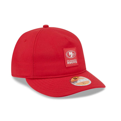 This is a San Francisco 49ers NFL Sideline 2025 Red Retro Crown 59FIFTY Fitted Cap 3