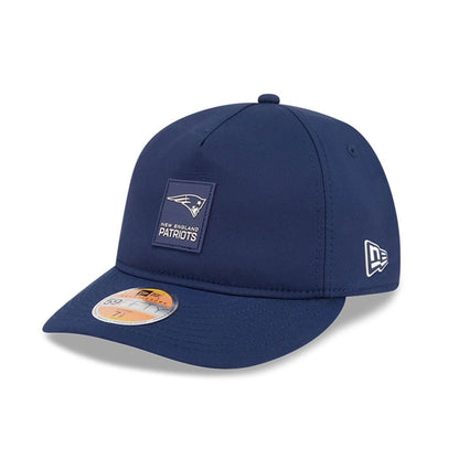This is a New England Patriots NFL Sideline 2025 Dark Blue Retro Crown 59FIFTY Fitted Cap 1