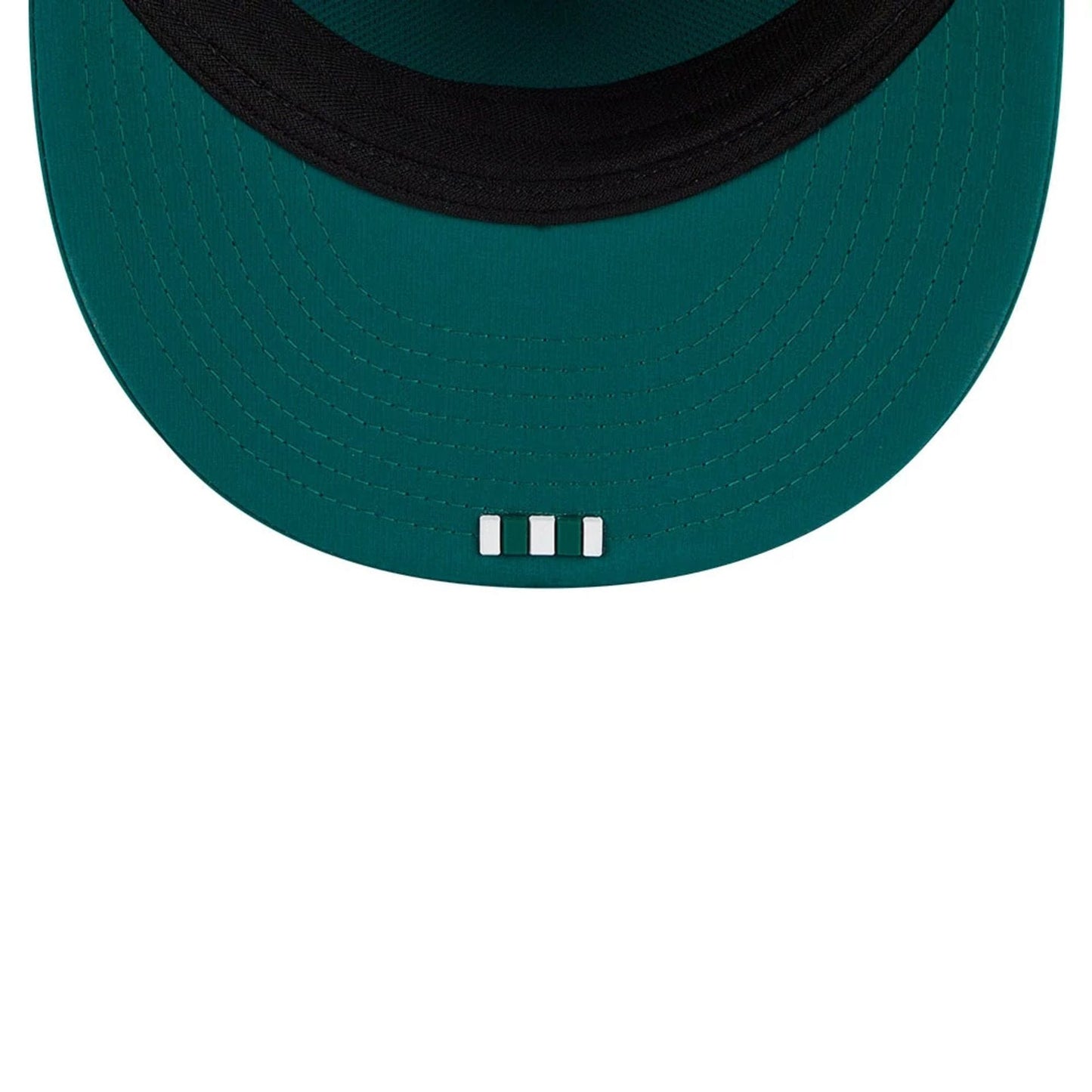 This is a New York Jets NFL Sideline 2025 Green Retro Crown 59FIFTY Fitted Cap 7