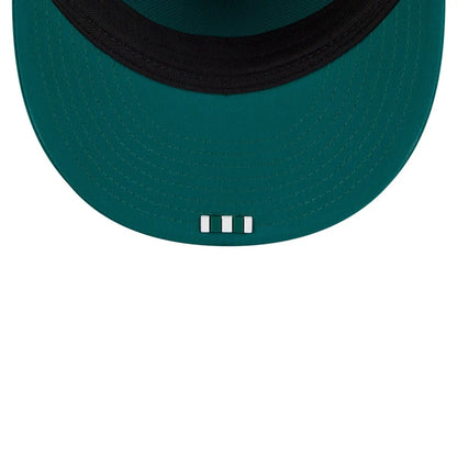 This is a New York Jets NFL Sideline 2025 Green Retro Crown 59FIFTY Fitted Cap 7