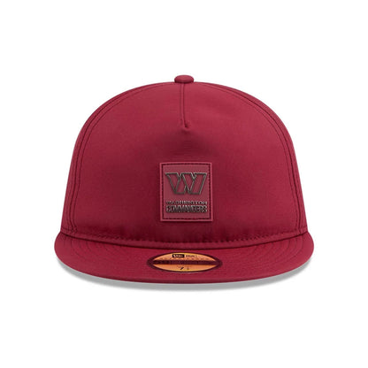 This is a Washington Commanders NFL Sideline 2025 Dark Red Retro Crown 59FIFTY Fitted Cap 2