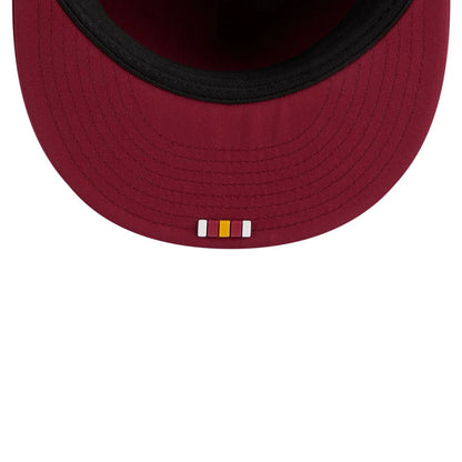 This is a Washington Commanders NFL Sideline 2025 Dark Red Retro Crown 59FIFTY Fitted Cap 5