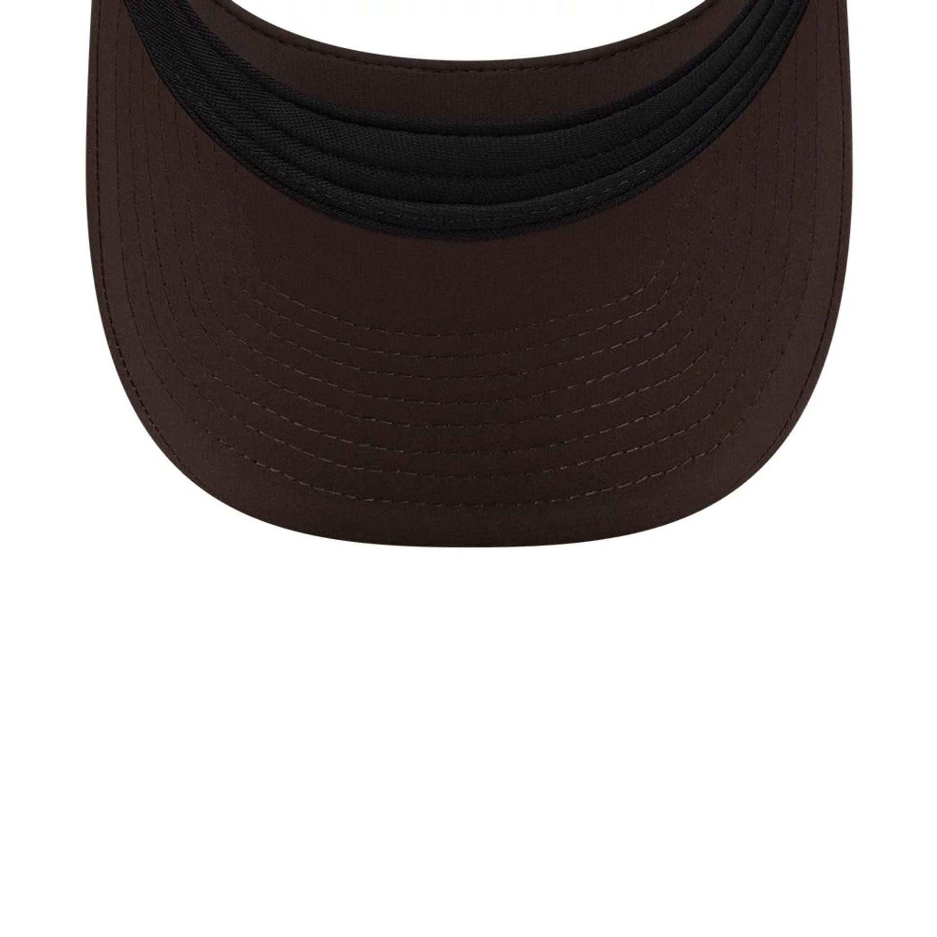This is a Cleveland Browns NFL Sideline 2025 Dark Brown Visor 7
