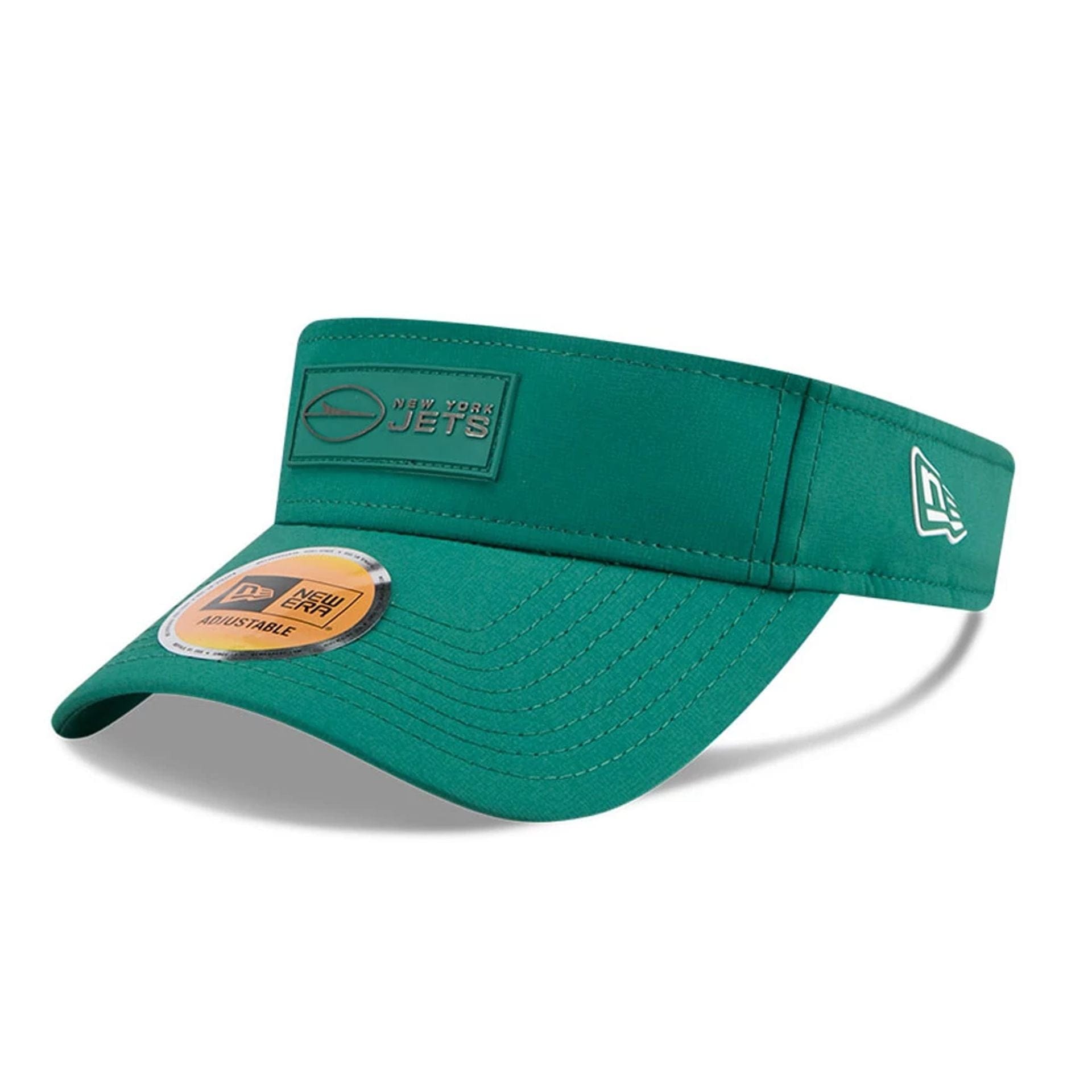 This is a New York Jets NFL Sideline 2025 Green Visor 1