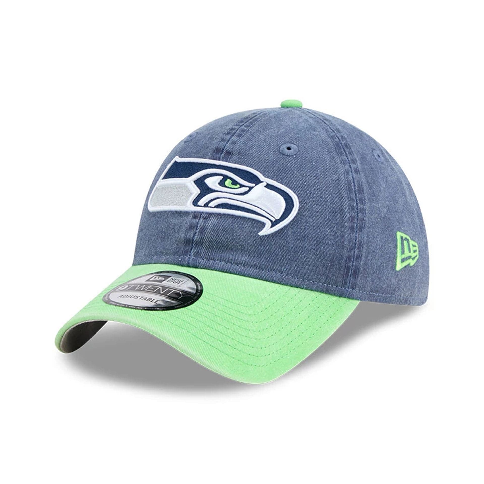 This is a Seattle Seahawks NFL Select Navy 9TWENTY Adjustable Cap 1