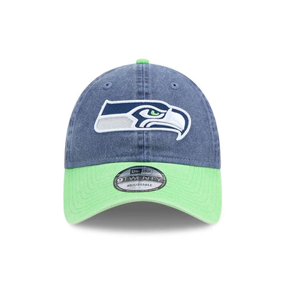 This is a Seattle Seahawks NFL Select Navy 9TWENTY Adjustable Cap 3